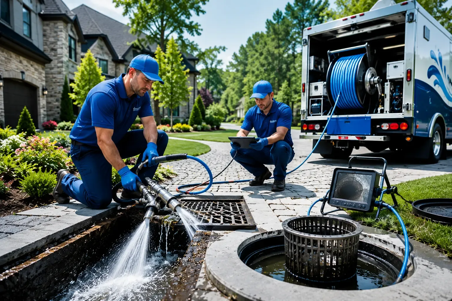Local outdoor drain cleaning professionals in Sterling, KS